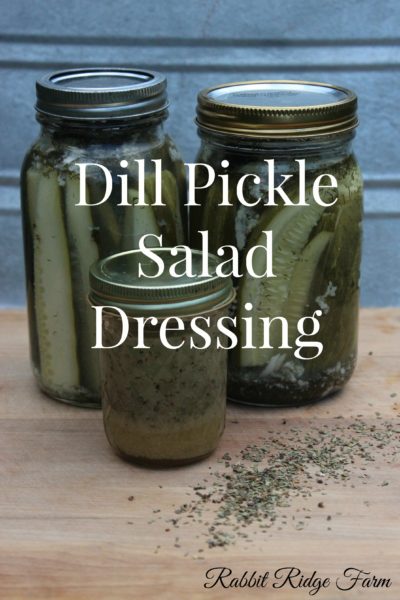 Dill Pickle Salad Dressing (Sugar-free & Vegan!)